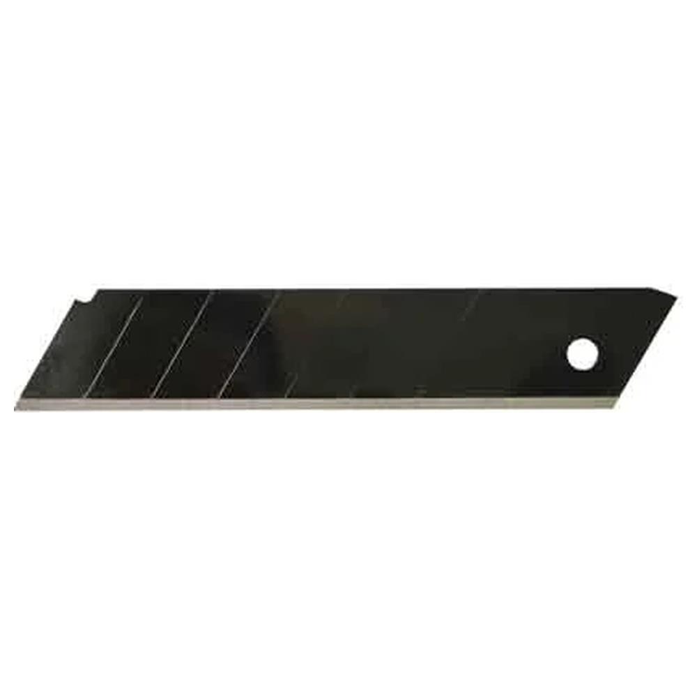 lama nera ri ricambio per cutter professionale cardinale 125x25x0,7mm - confezione 10 pezzi