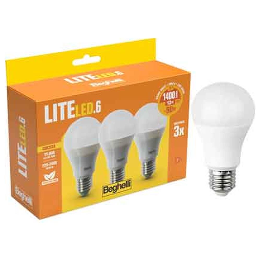 lampada a led mod. 'goccia' liteled beghelli