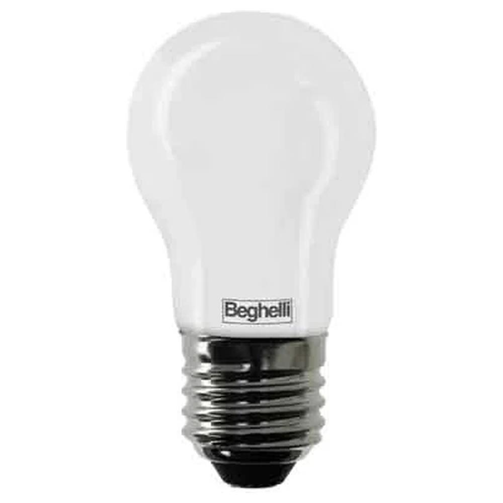 lampada a led mod. 'sfera' tuttovetro e27 beghelli