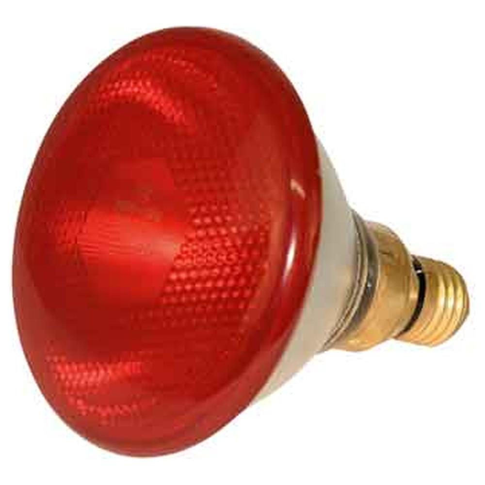 lampada infrarossi per riflettore 150 watt - colore rosso