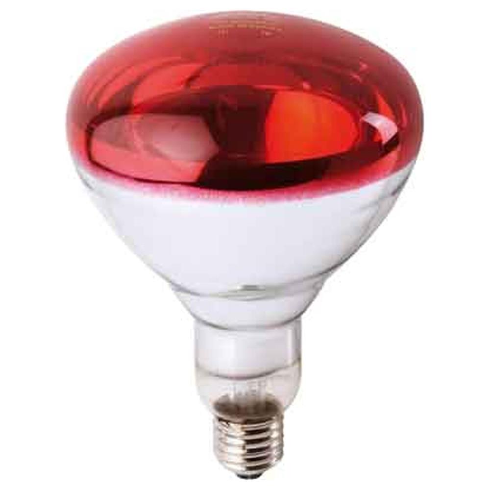 lampada infrarossi per riflettore philips 150 watt - colore rosso