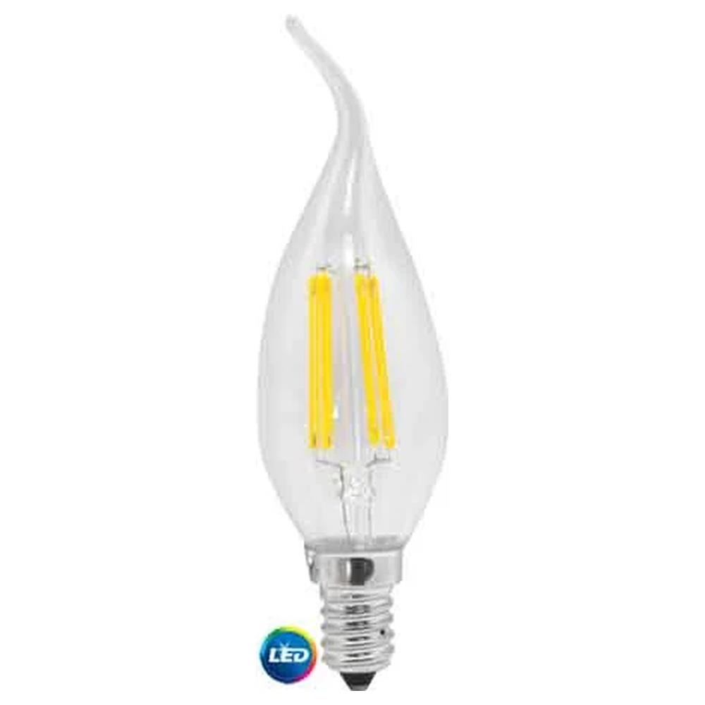 lampada led a filamento mod. 'colpo di vento'  4w - e14 - 400lm - 2700k