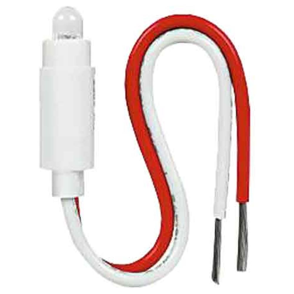 lampada led spia per pulsante illuminabile cavo 100 mm