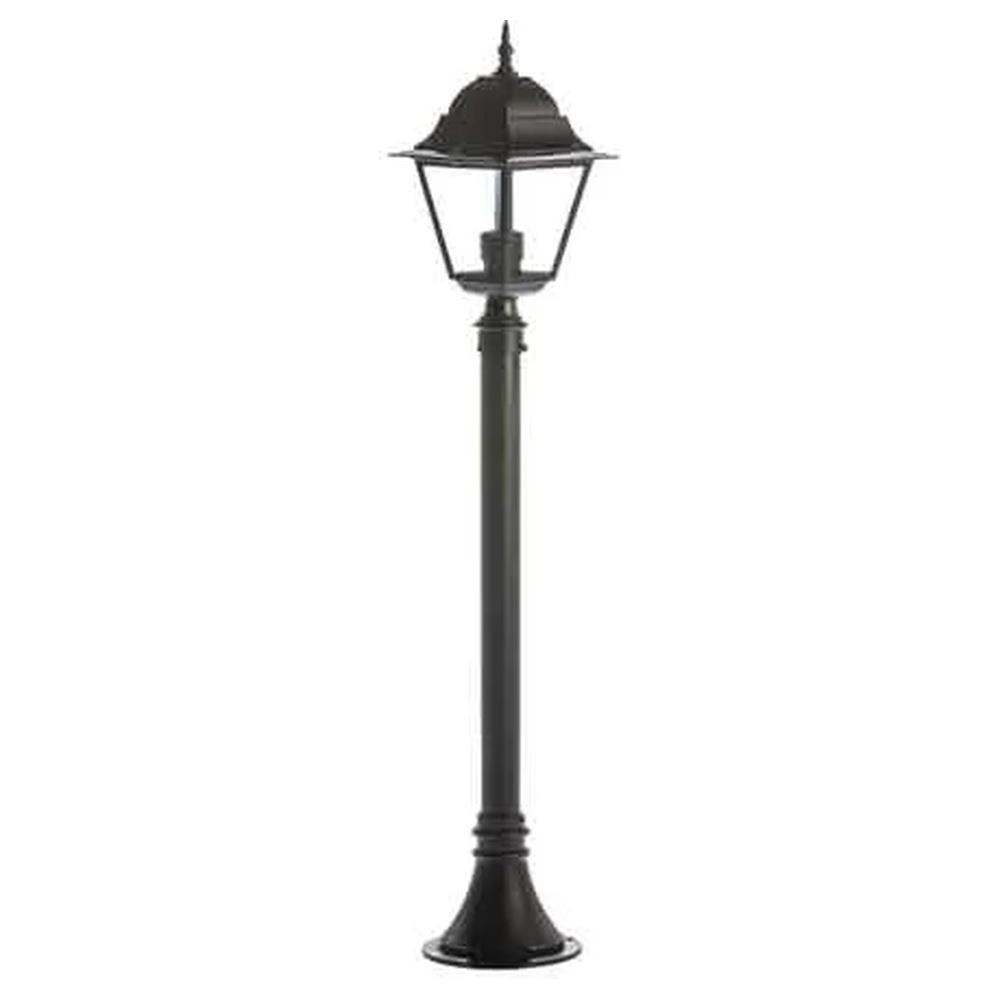 lampione '4 facce' colore nero cm.100