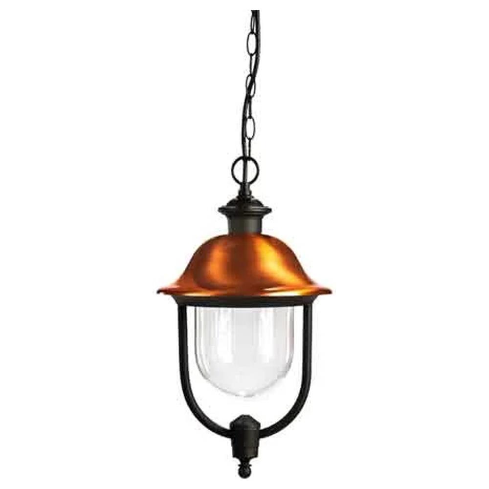 lanterna a sospensione 'calliope' colore nero/rame