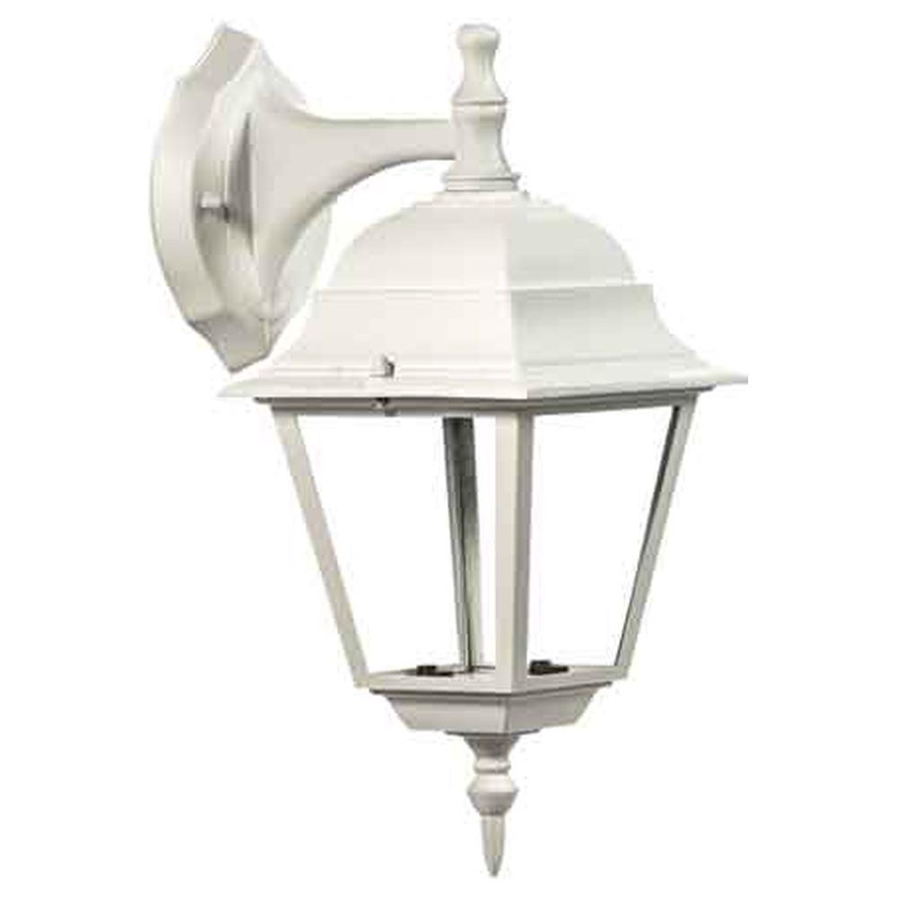 lanterna da parete '4 facce down' colore bianco