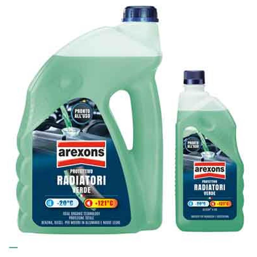 liquido radiatori pronto all'uso verde arexons