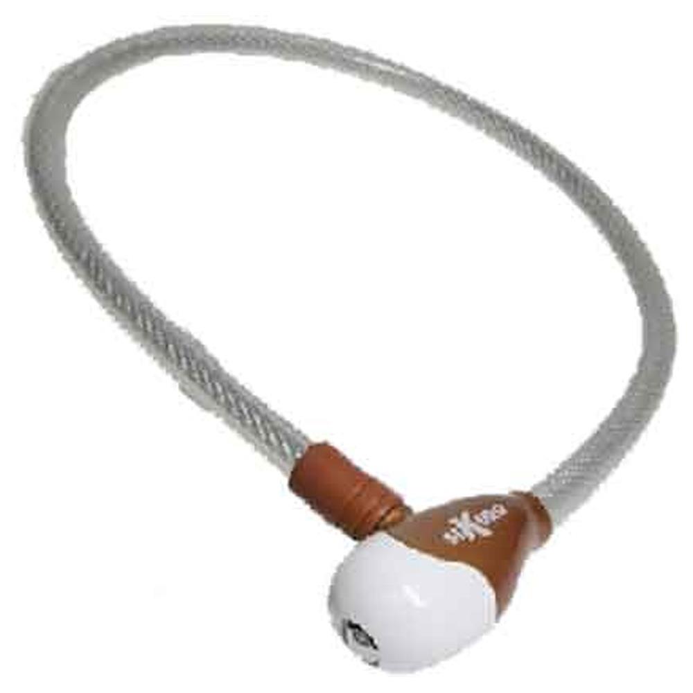 lucchetto per bici a fune 12 mm x 80 cm