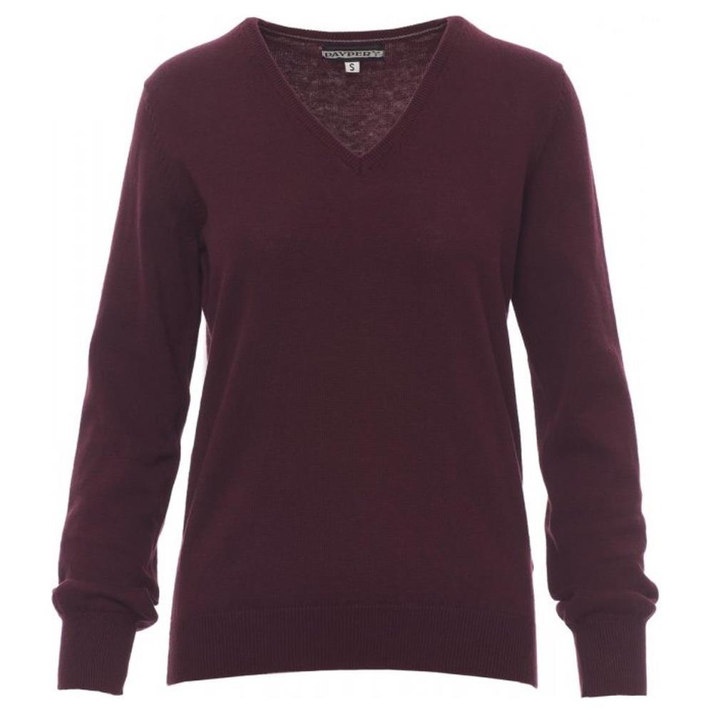 maglione con collo a v payper business lady
