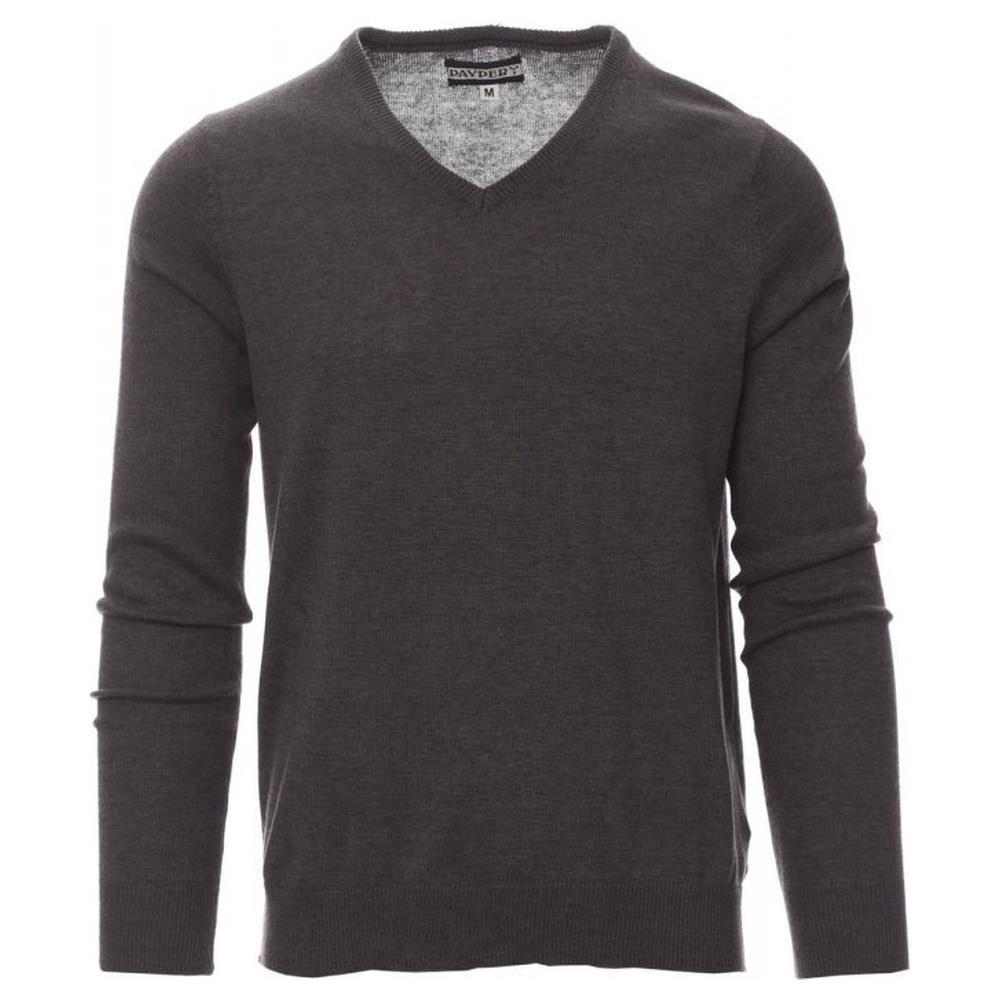 maglione con collo a v payper business melange