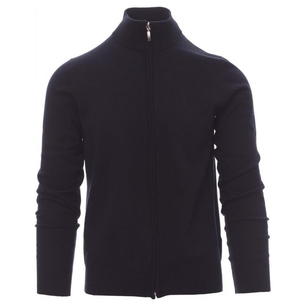 maglione con zip intera payper boarding navy xs