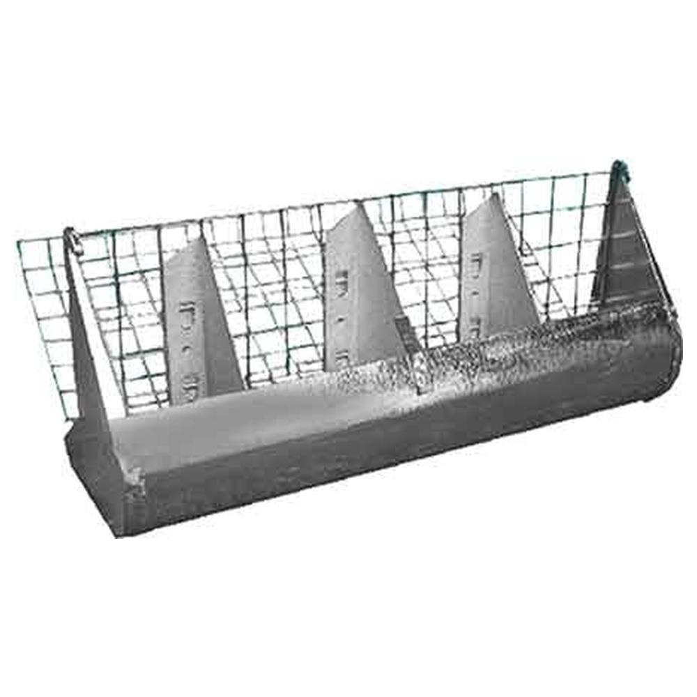 mangiatoia per conigli con porta fieno 39 cm