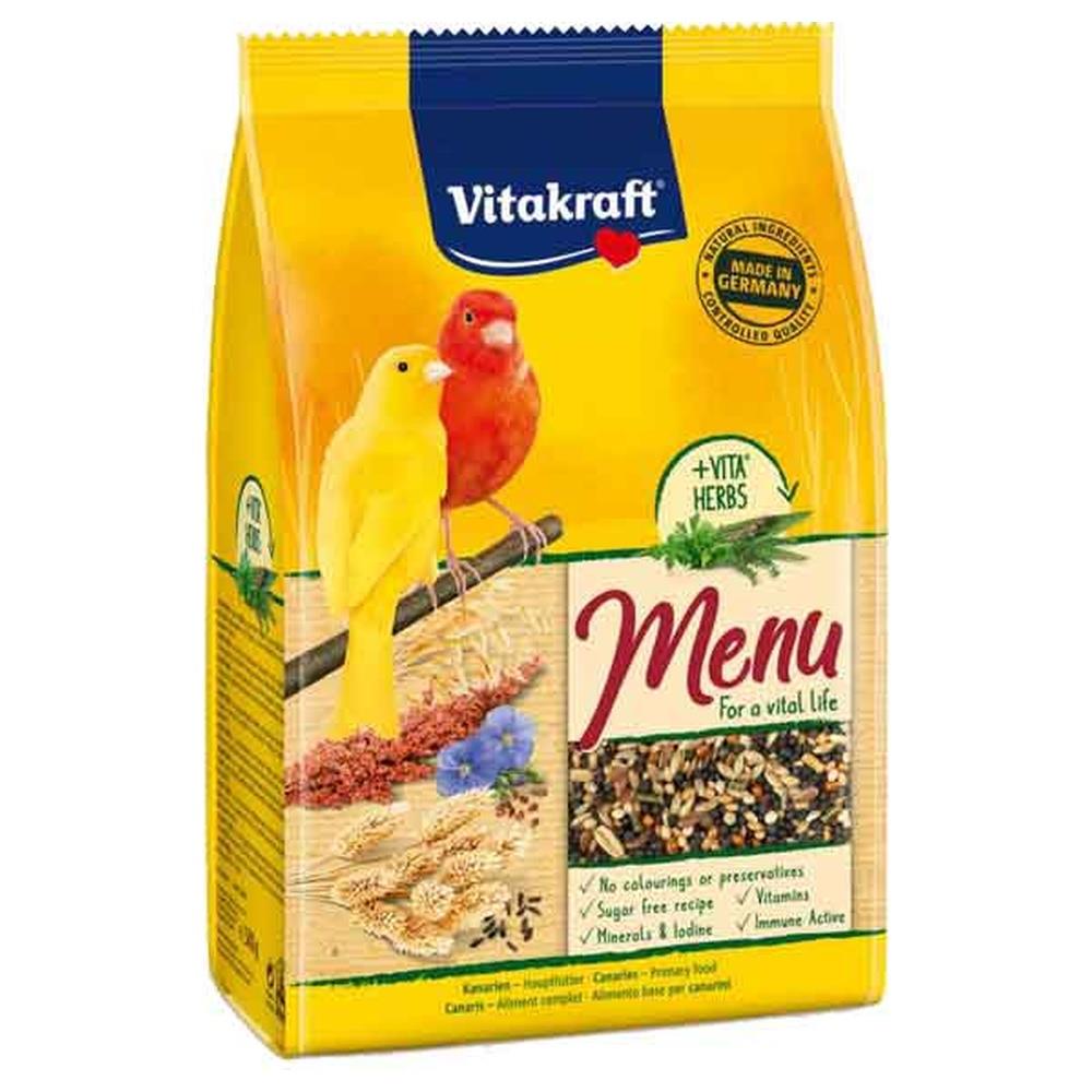 mangime per canarini 'menu' vitakraft 1 kg - pz 5
