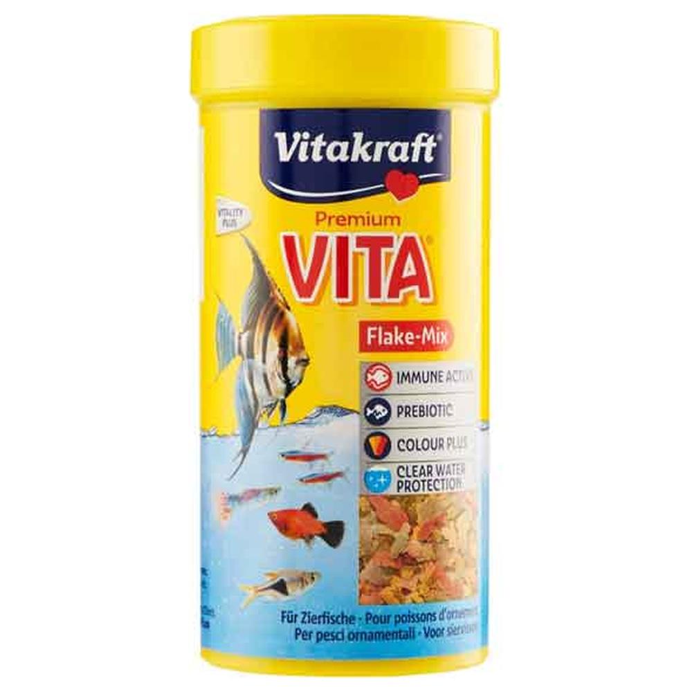 mangime per pesci tropicali 'premium vita' vitakraft 42 gr - 250 ml - pz 5