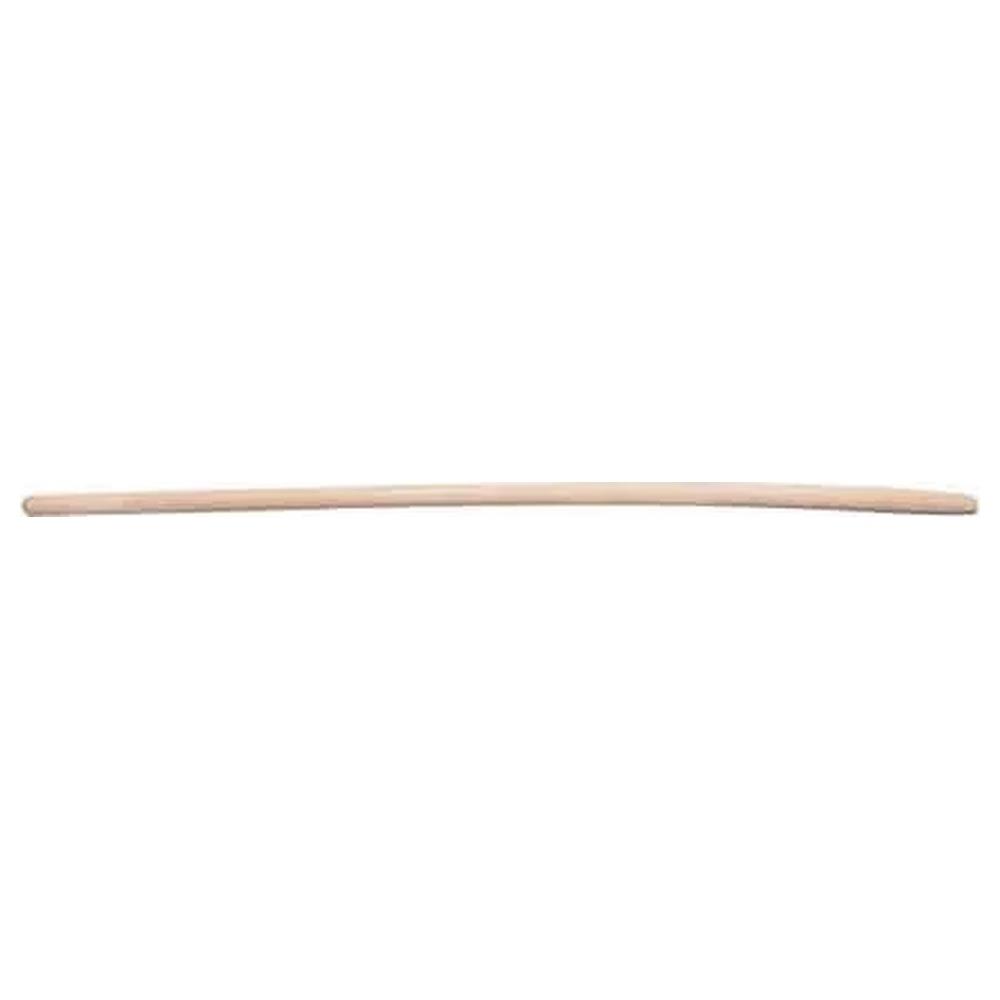 manico in legno curvo per badile/forca 140 cm