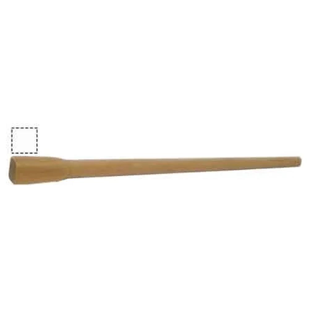 manico legno per zappa occhio quadro 40x40 mm - 110 cm