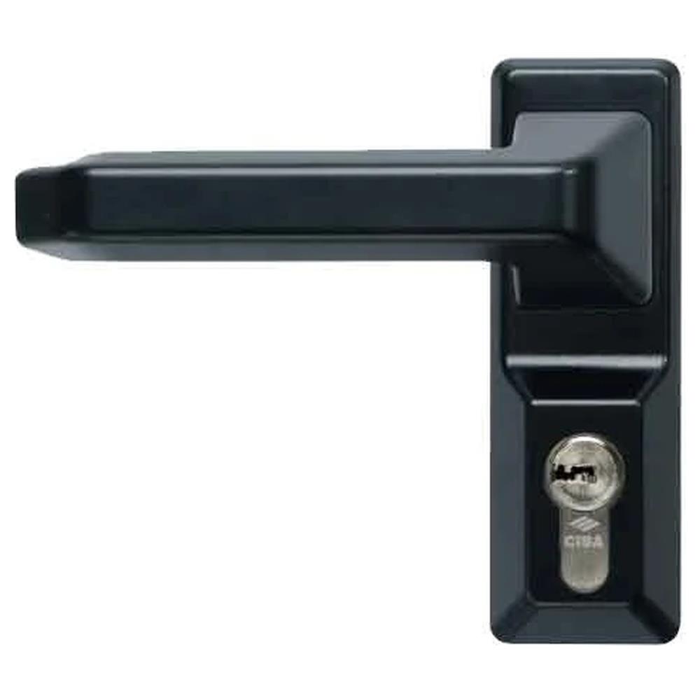 maniglia esterna per maniglione antipanico alpha cisa colore nero