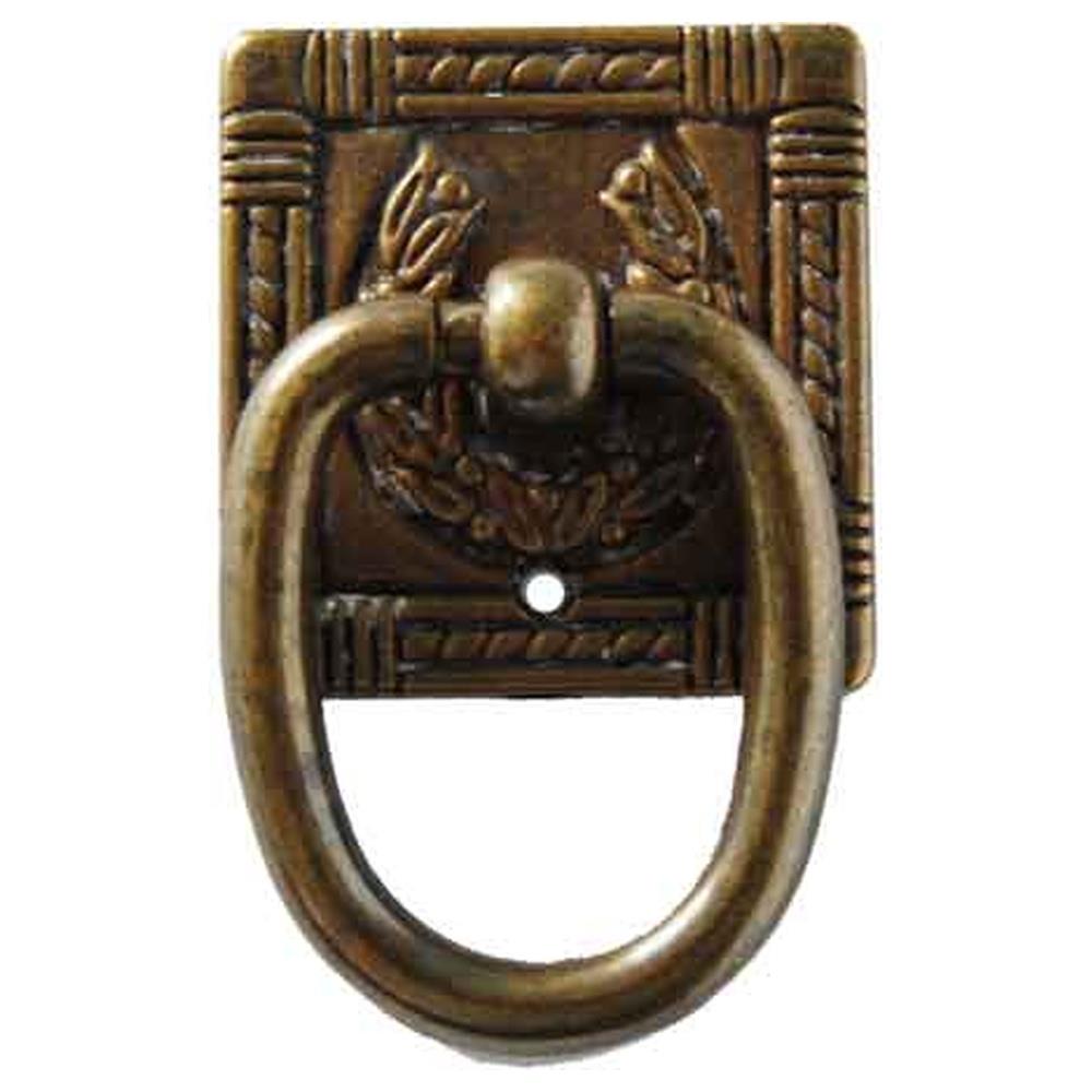 maniglia per mobili '5038/a7' 34x54 mm - patinato antico