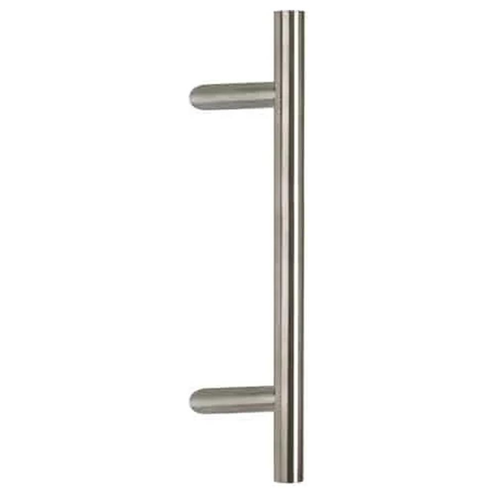 maniglione inox inclinato 'arizona' ø 30x500 mm, inter. 350 mm - colore nero - pz 2