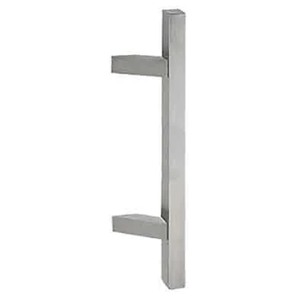 maniglione inox inclinato  texas  25x25x500 mm, inter. 300 mm - colore inox satinato