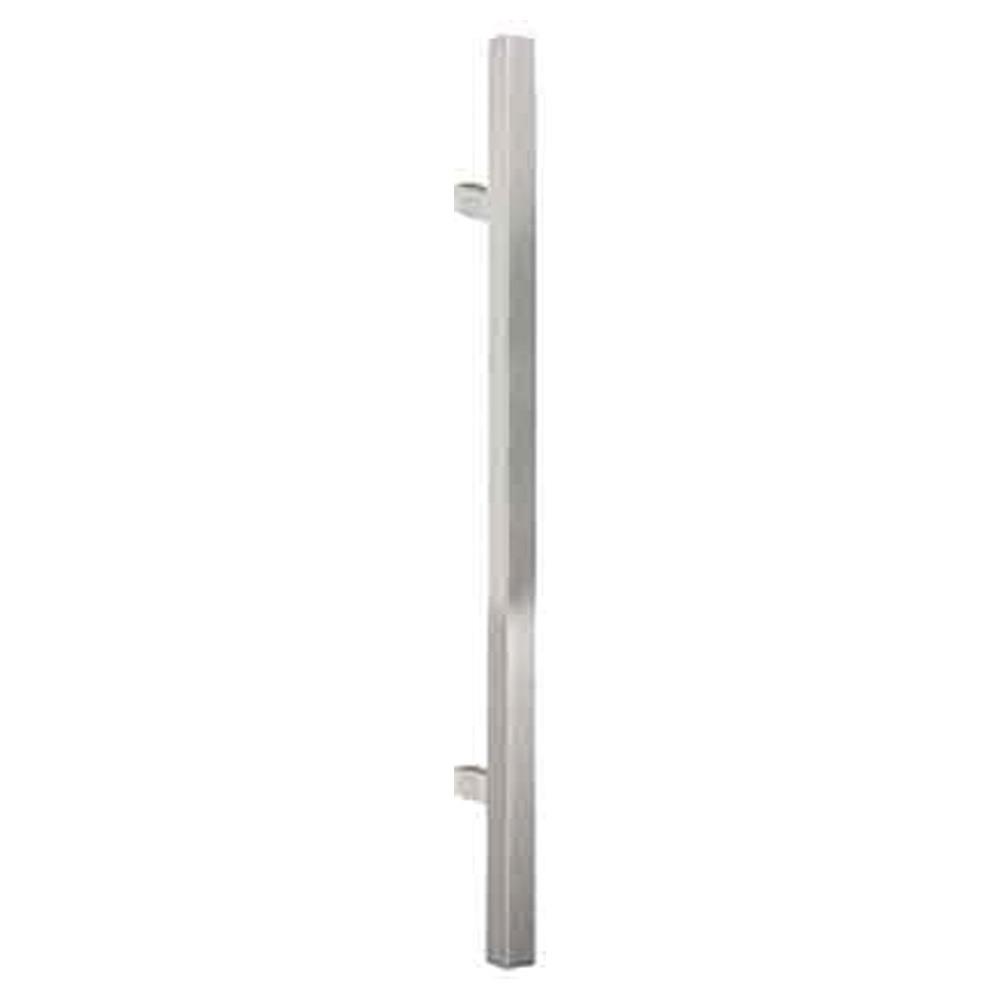 maniglione inox  texas  25x25x500 mm, inter. 300 mm - colore inox satinato