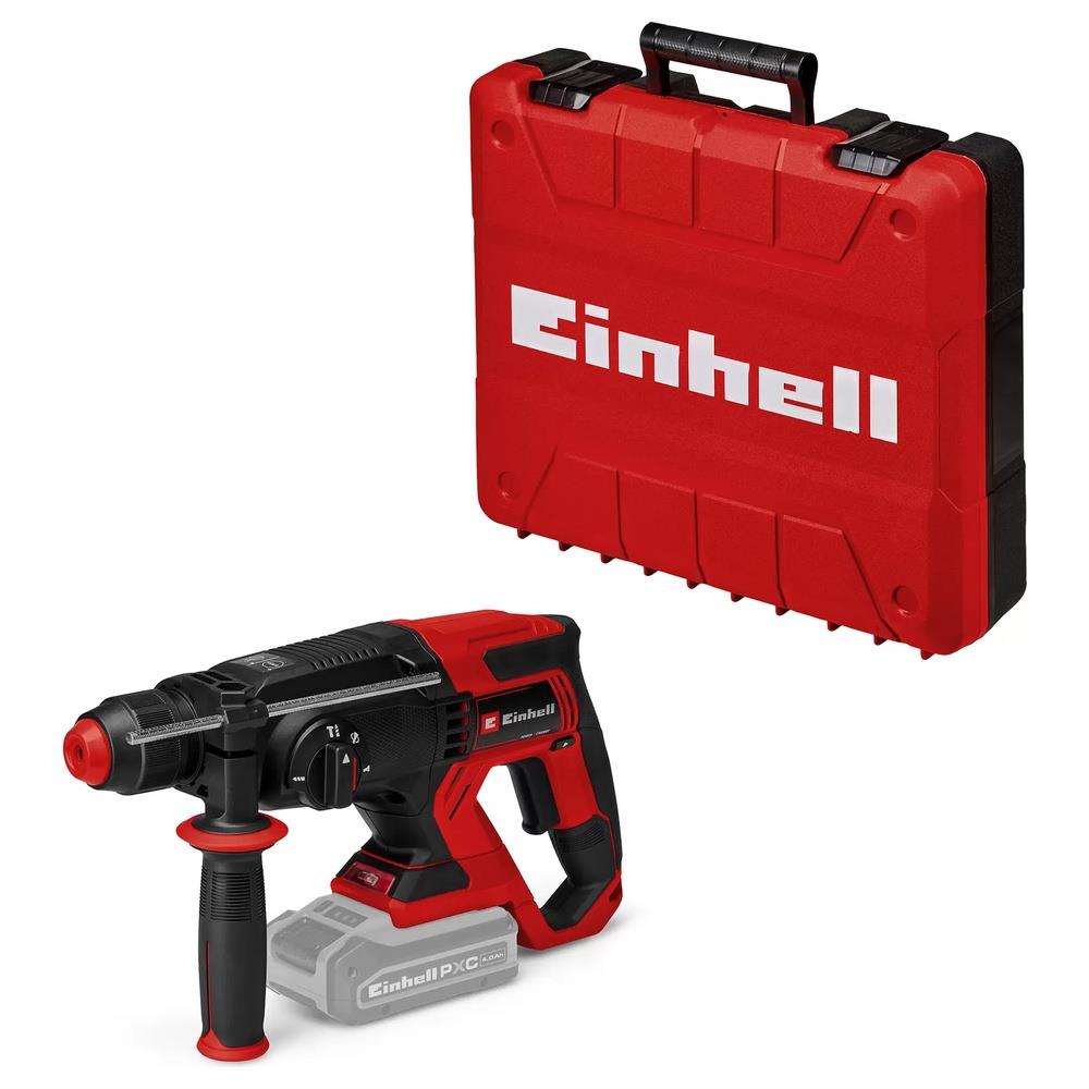 martello einhell tassellatore a batteria te-hd 18/20 li - solo