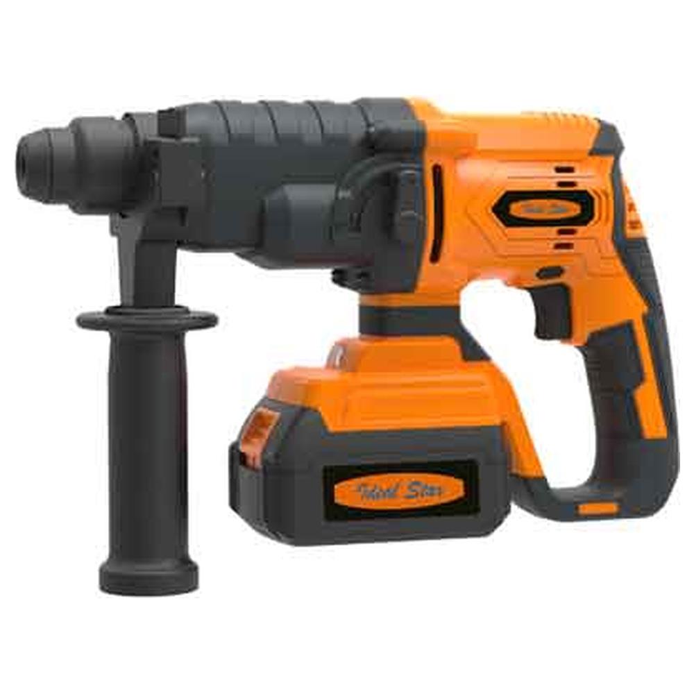 martello perforatore a batteria ideal star con impugnatura