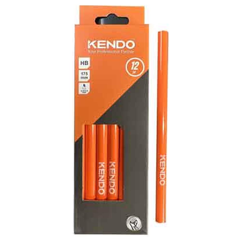 matita per carpentiere kendo 175 mm - blister 12 pezzi