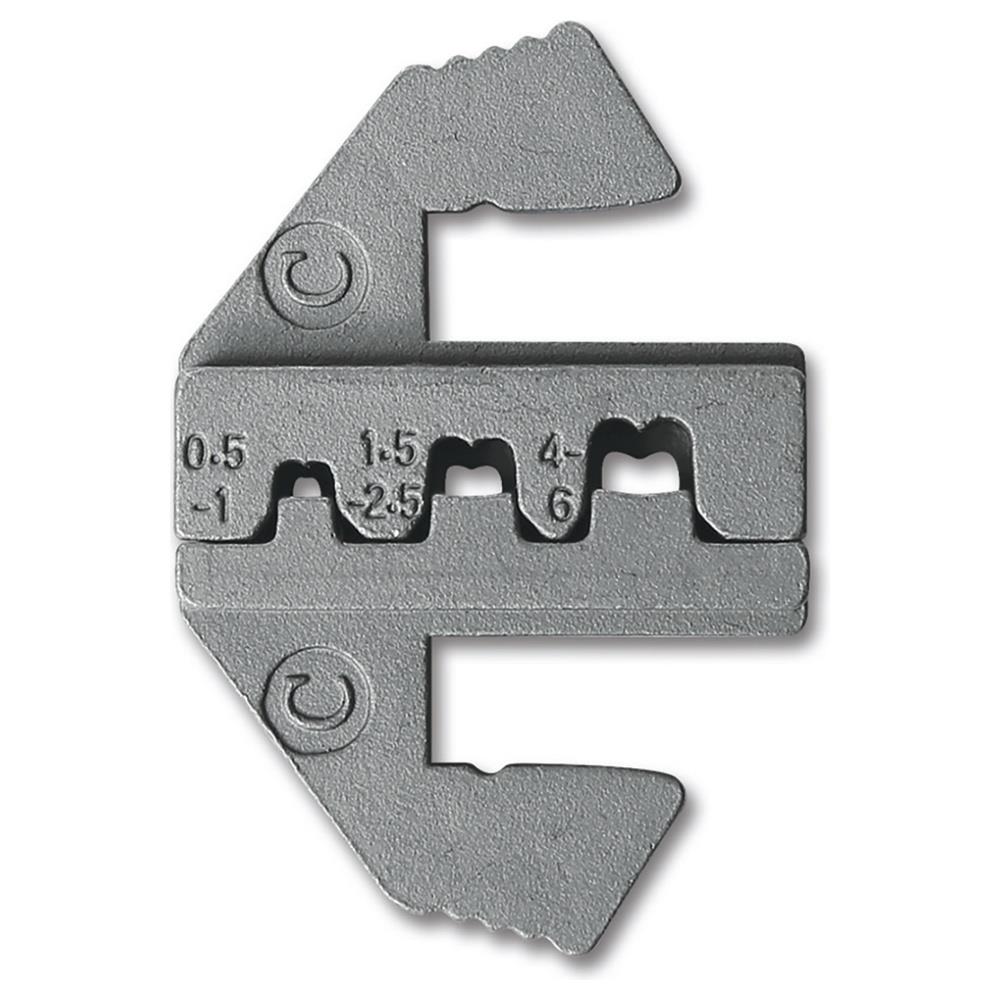 matrici per capicorda non isolati femmina e maschio da 0,5 a 6 mm² bmgroup 1609i/c6-a
