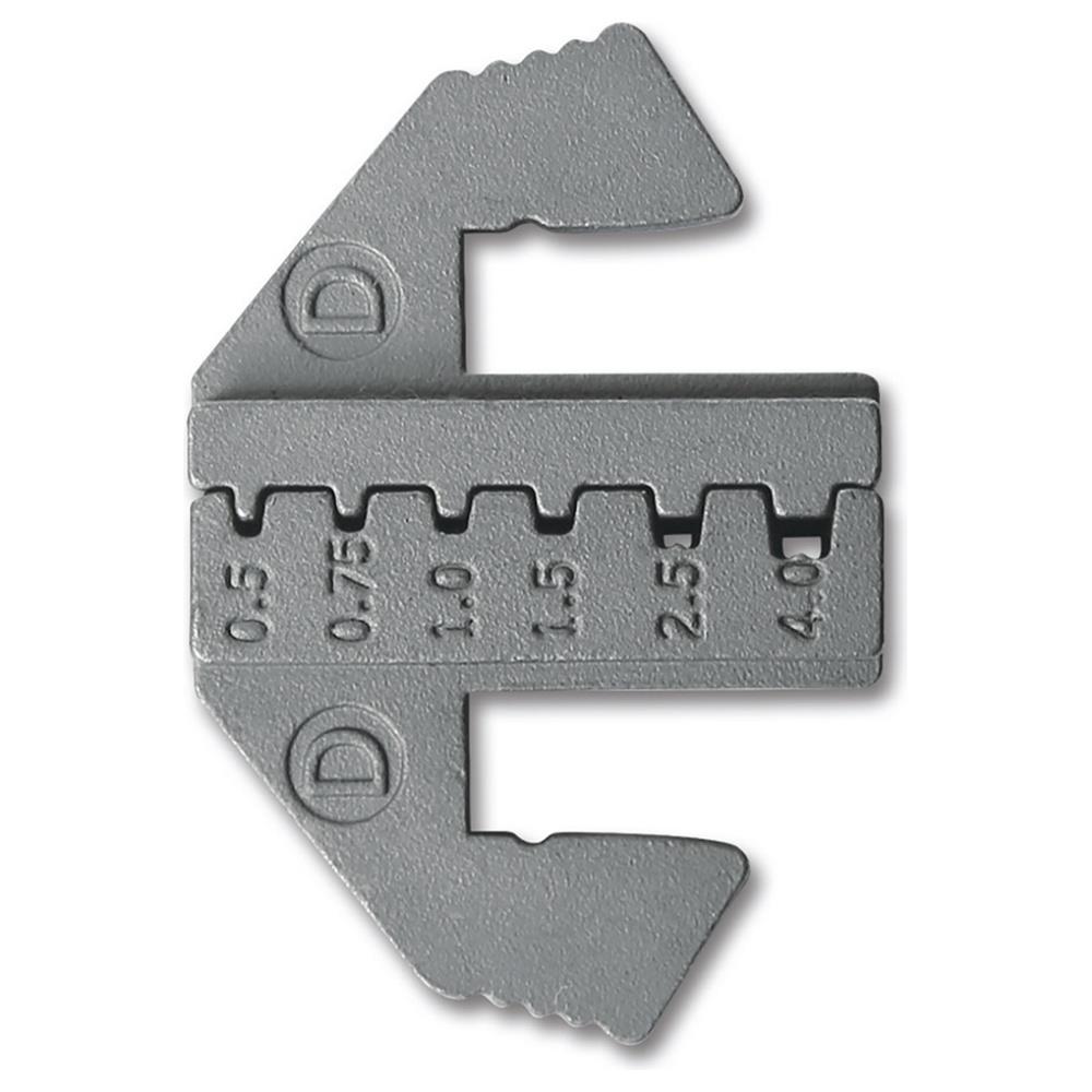 matrici per capicorda preisolati a tubetto da 0,5 a 4 mm² bmgroup 1609i/c6-t1