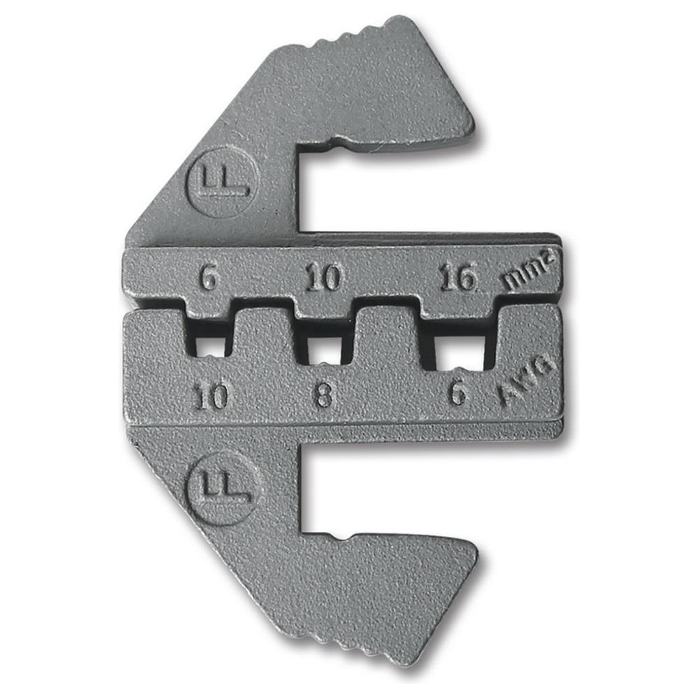 matrici per capicorda preisolati a tubetto da 6 a 16 mm² bmgroup 1609i/c6-t2