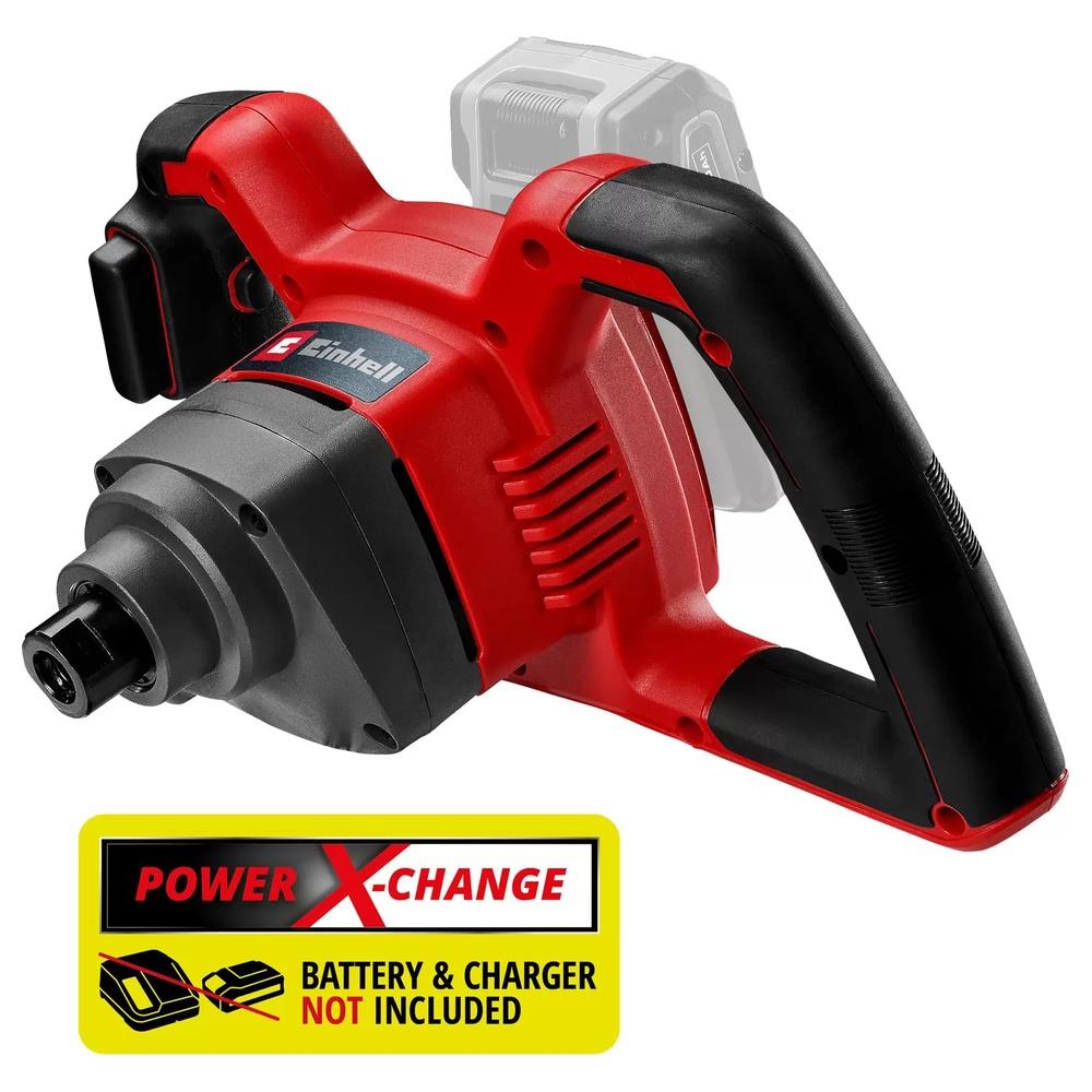 miscelatore einhell a batteria te-mx 18 li - solo