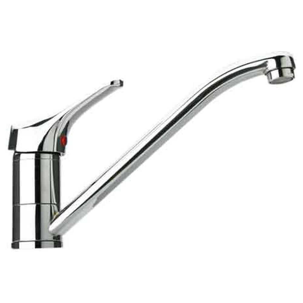 miscelatore monocomando per lavello bocca coassiale 'pilot' paini cromo