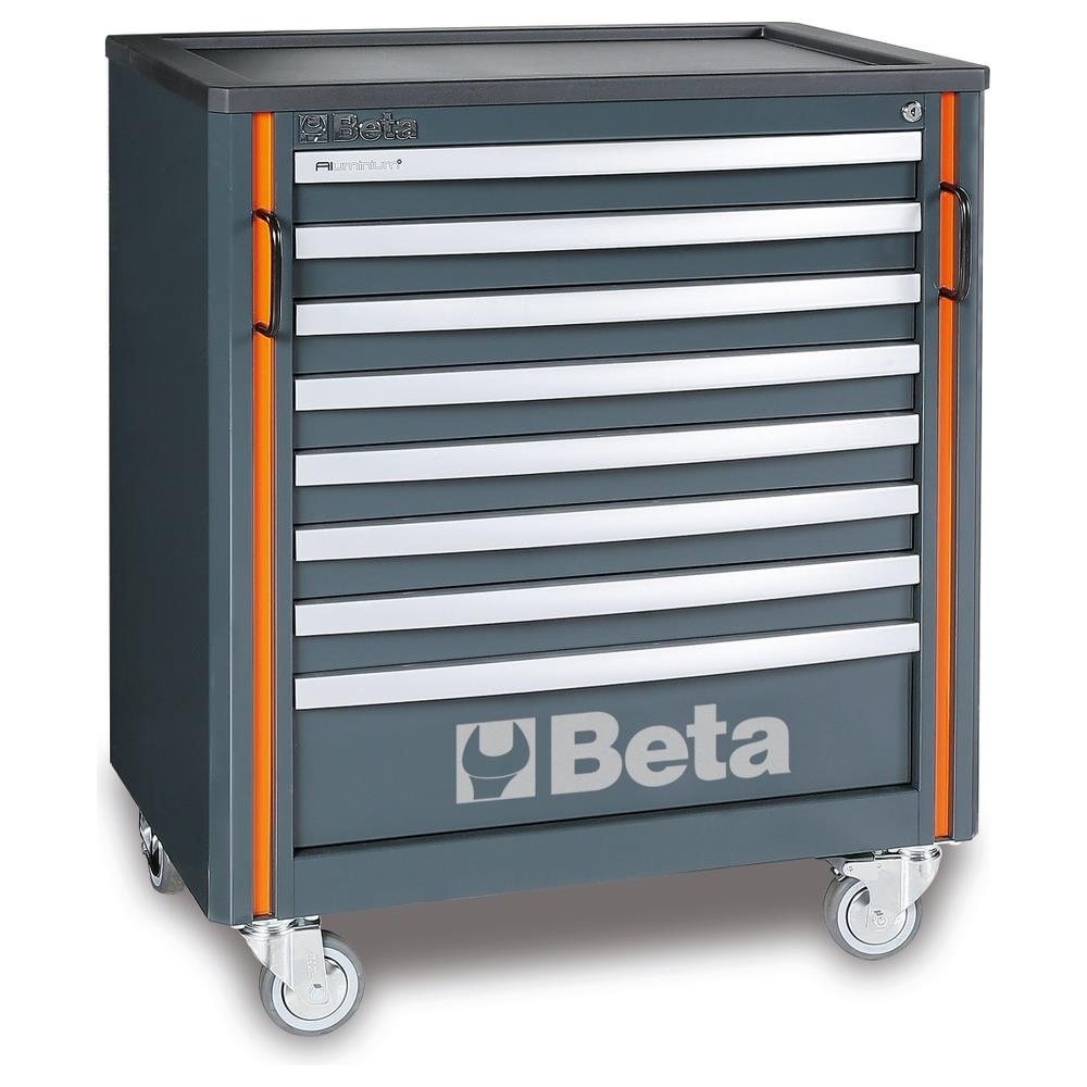 modulo cassettiera mobile con 8 cassetti per arredo officina betarsc55 c55c8