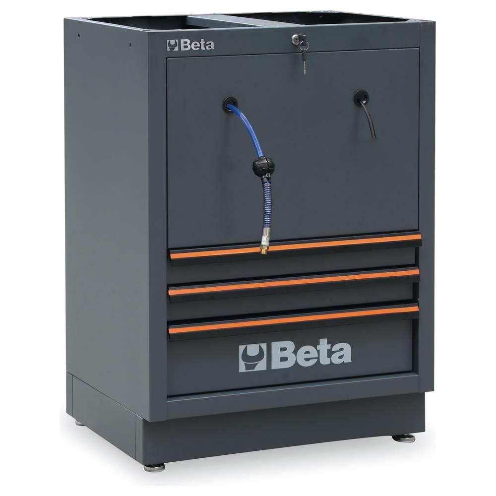 modulo fisso con 3 cassetti e 2 arrotolatori per arredo officina c45pro 2.0 betac45pro c45pro 2.0 act