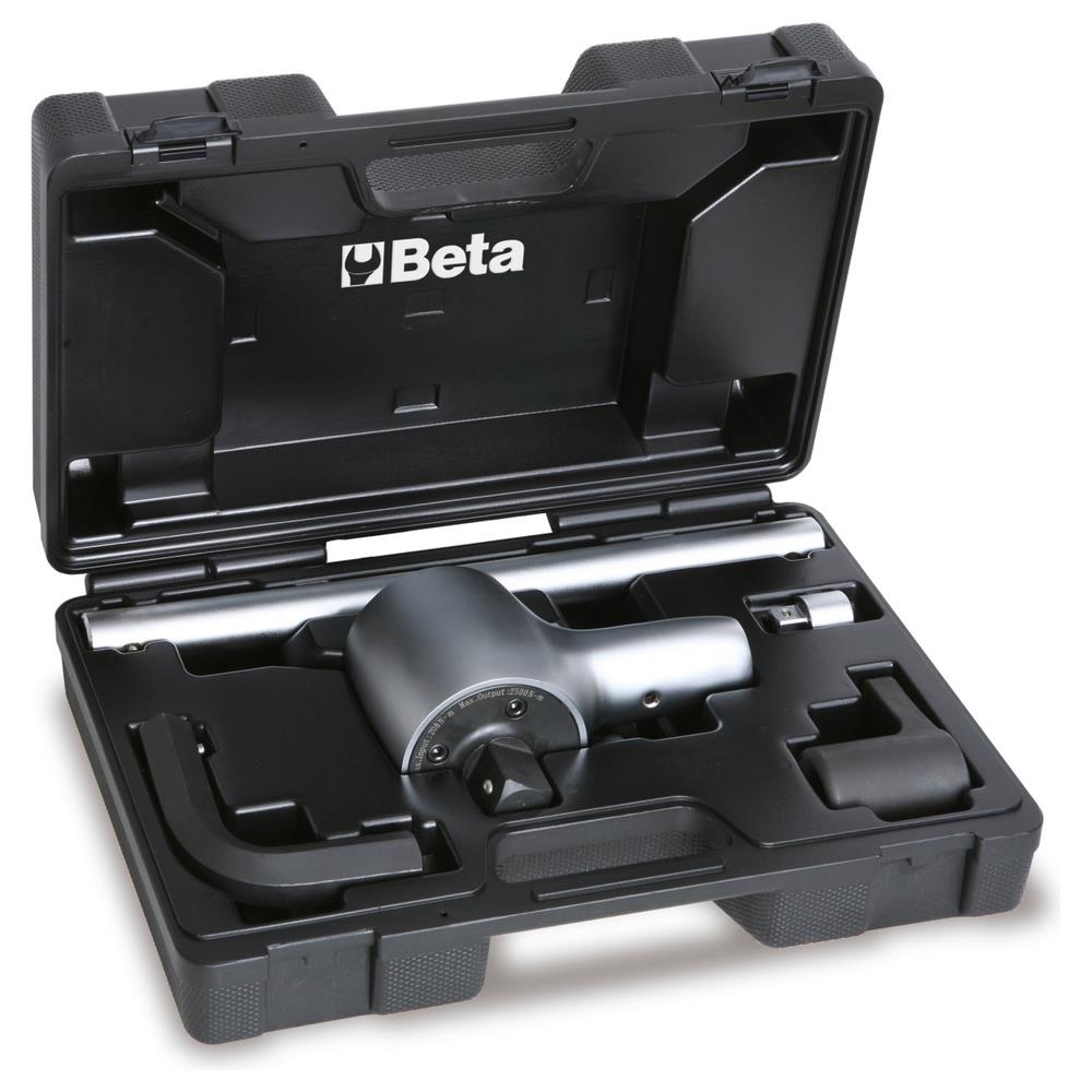 moltiplicatore di coppia destrorso/sinistrorso in valigetta di materiale plastico rapporto 12:1 beta 560/c12