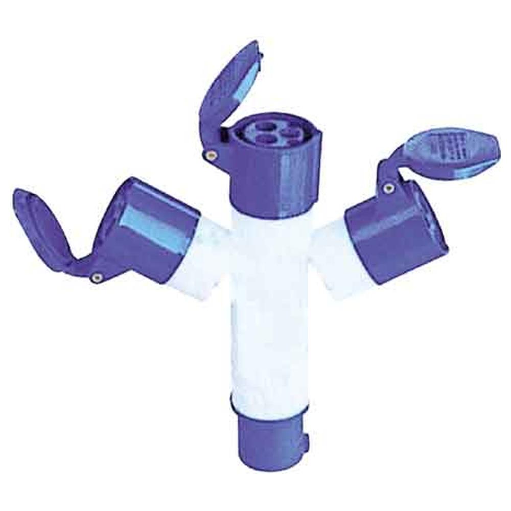 moltiplicatore industriale 220v spina 2p+t 16a 3 prese 2p+t 16a