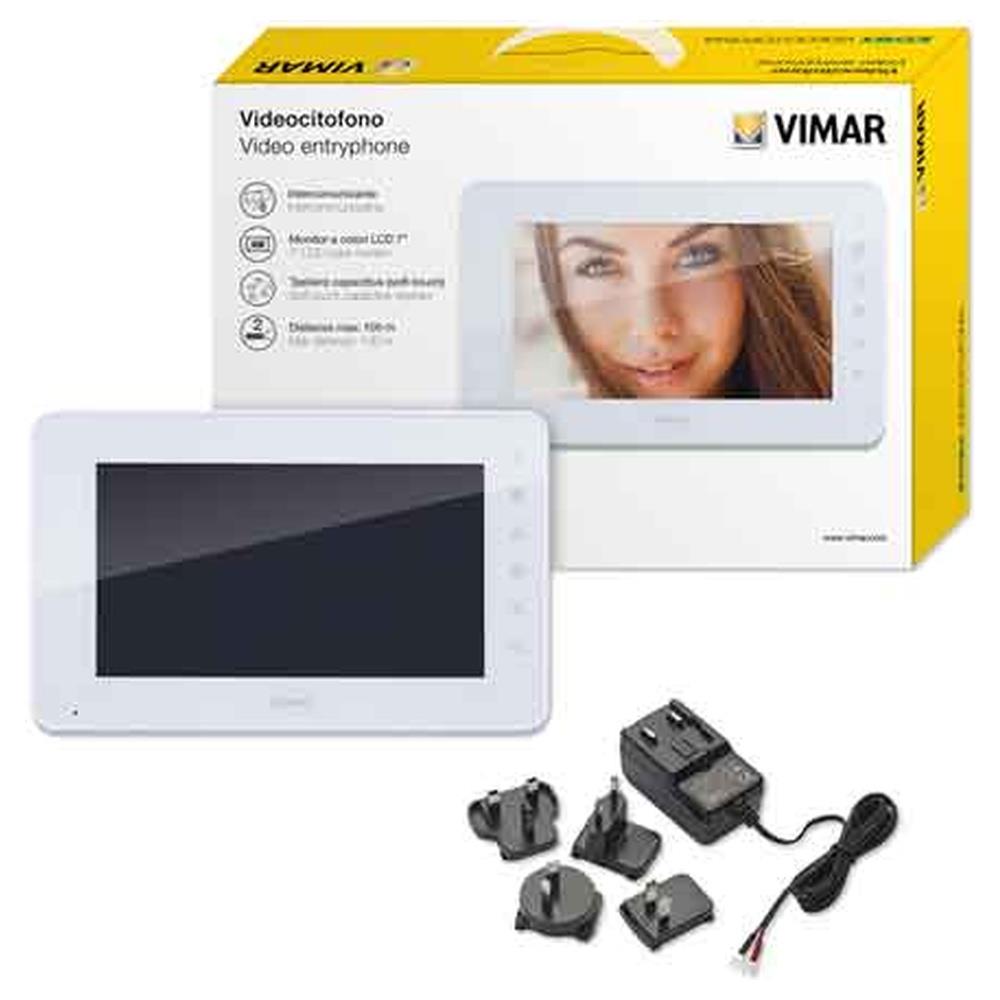 monitor per videocitofono vimar mod. 'k42912', schermo 7" - per codice 6888902