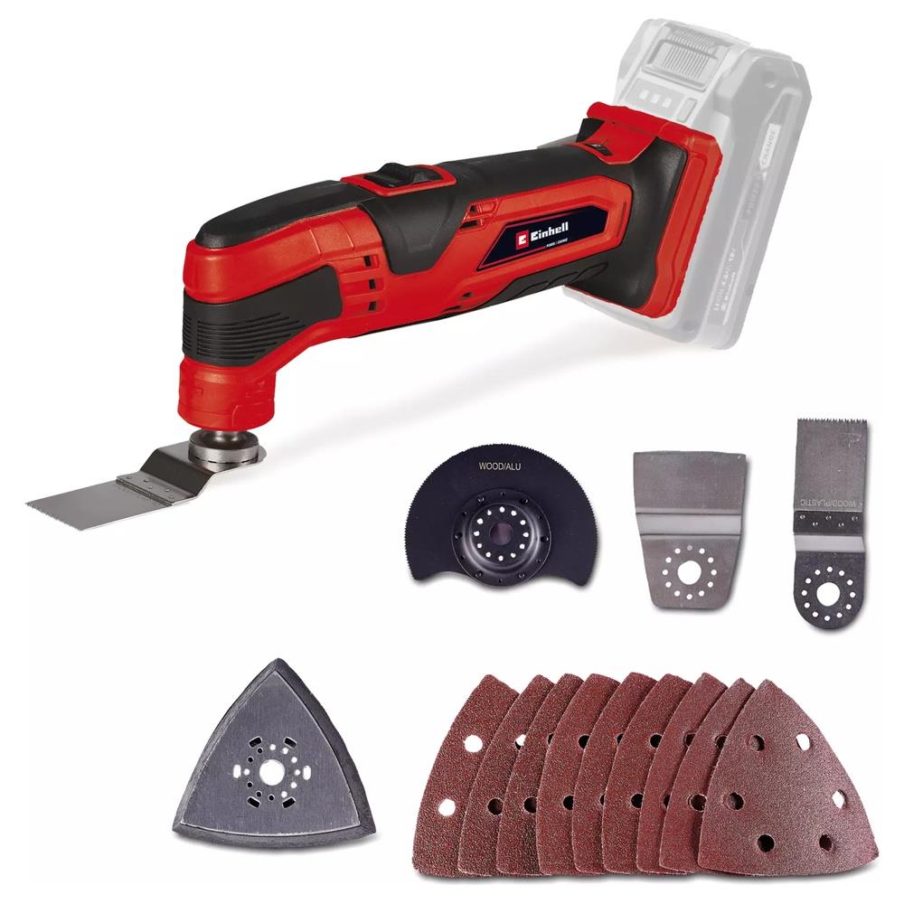 multifunzione einhell a batteria tc-mg 18 li - solo