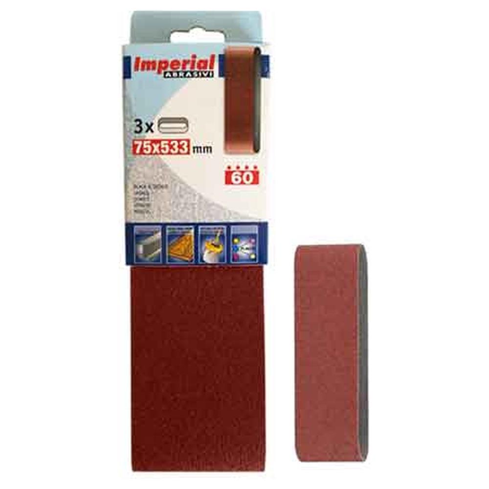nastro abrasivo 75x533 mm