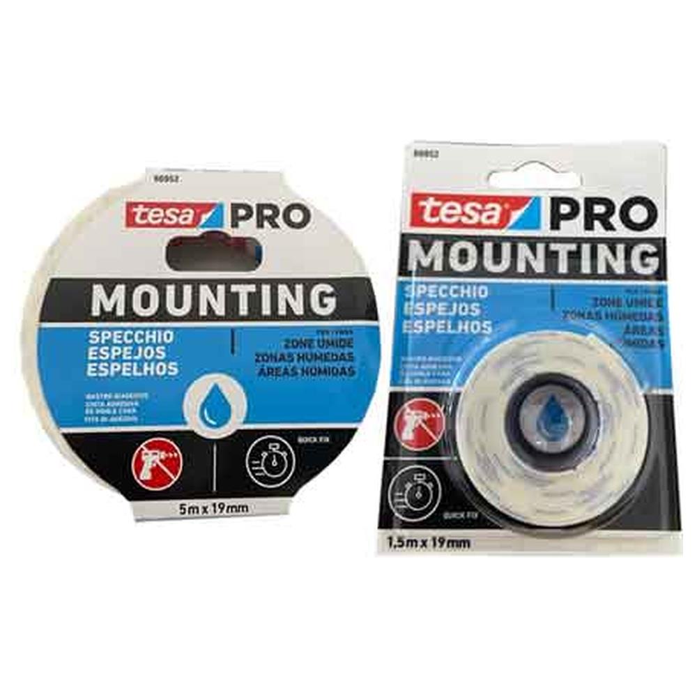 nastro biadesivo ' mounting specchi' tesa