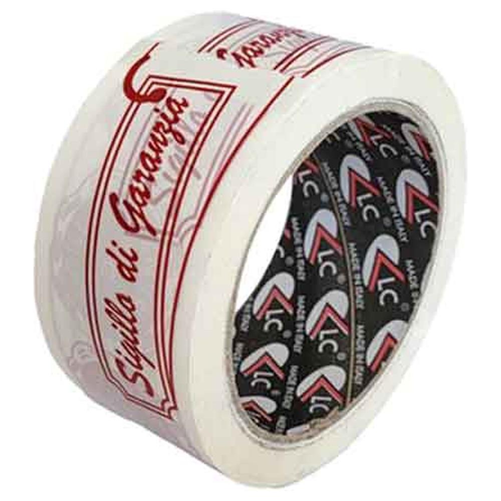nastro da imballo  sigillo di garanzia  mm 48x60 mt