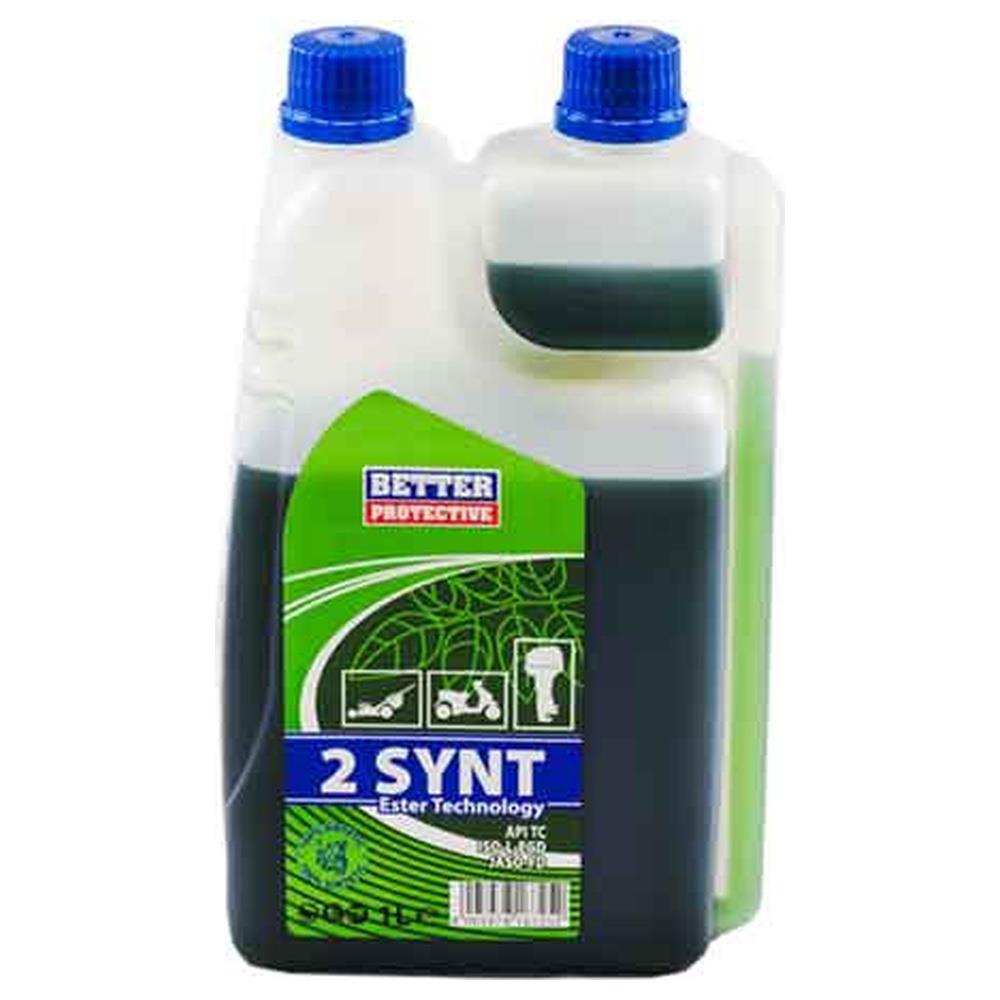 olio per miscela 2t c/dosatore 1 lt