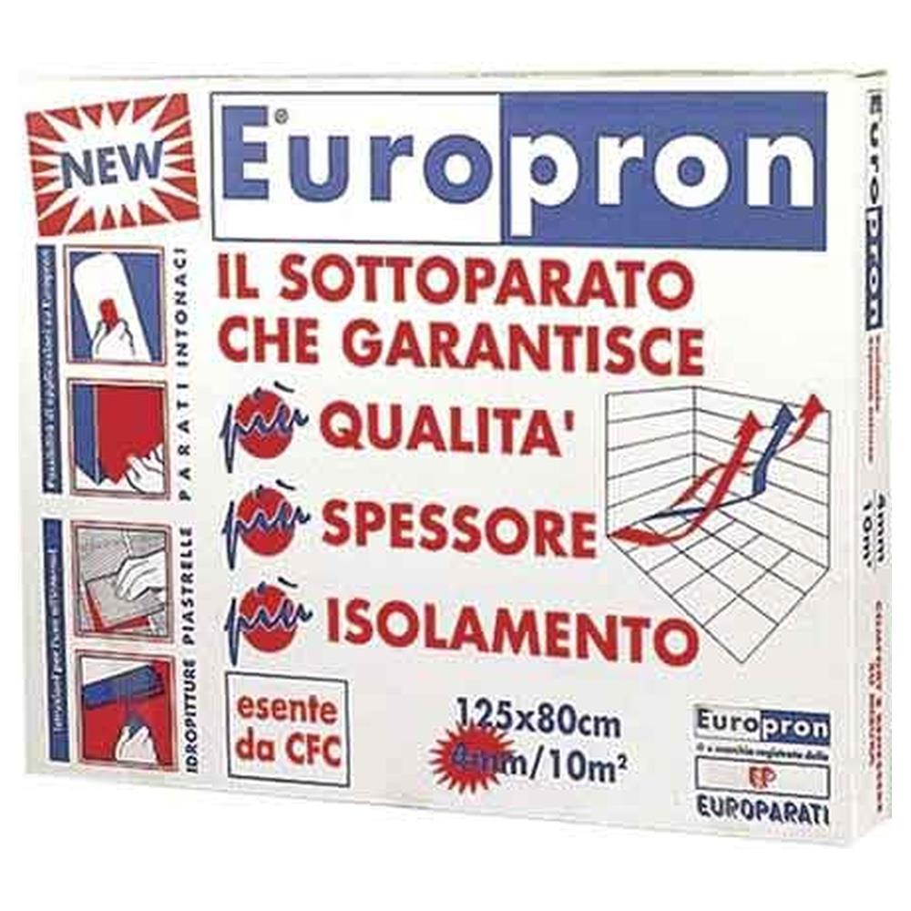 pannello isolante  europron  125x80 cm (lastra piegata)