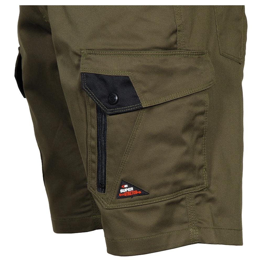 pantaloncini cofra kediri v619 fango/nero 44