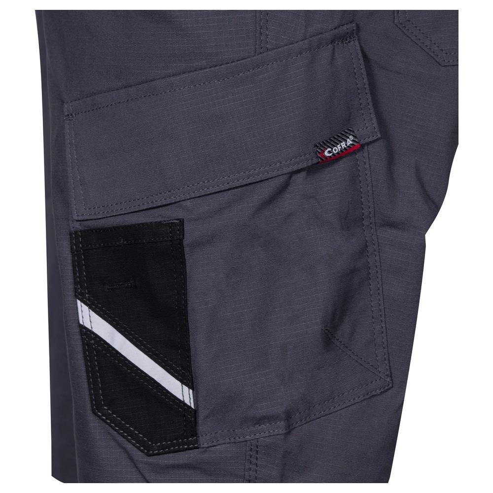 pantaloncini corti bermuda cofra alvide v696 antracite/nero 2xs