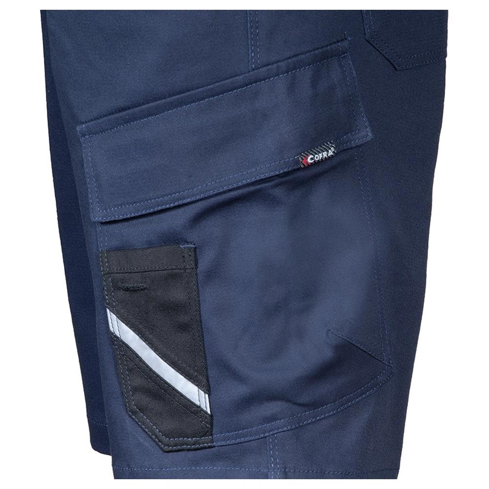 pantaloncini corti bermuda cofra basilcas v708 navy/nero xs
