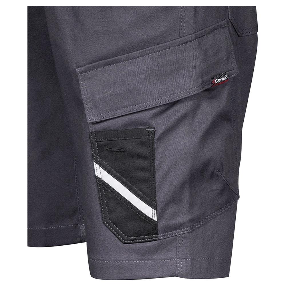 pantaloncini corti bermuda cofra moreiras v703 antracite/nero xs