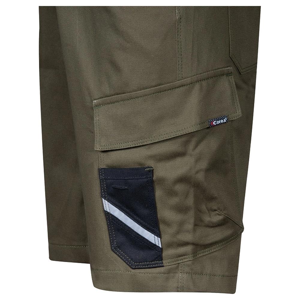 pantaloncini corti bermuda cofra moreiras v703 fango/nero xs