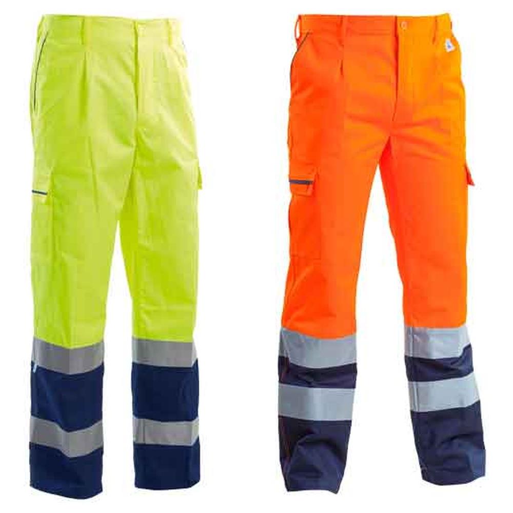 pantalone alta visibilita' bicolore